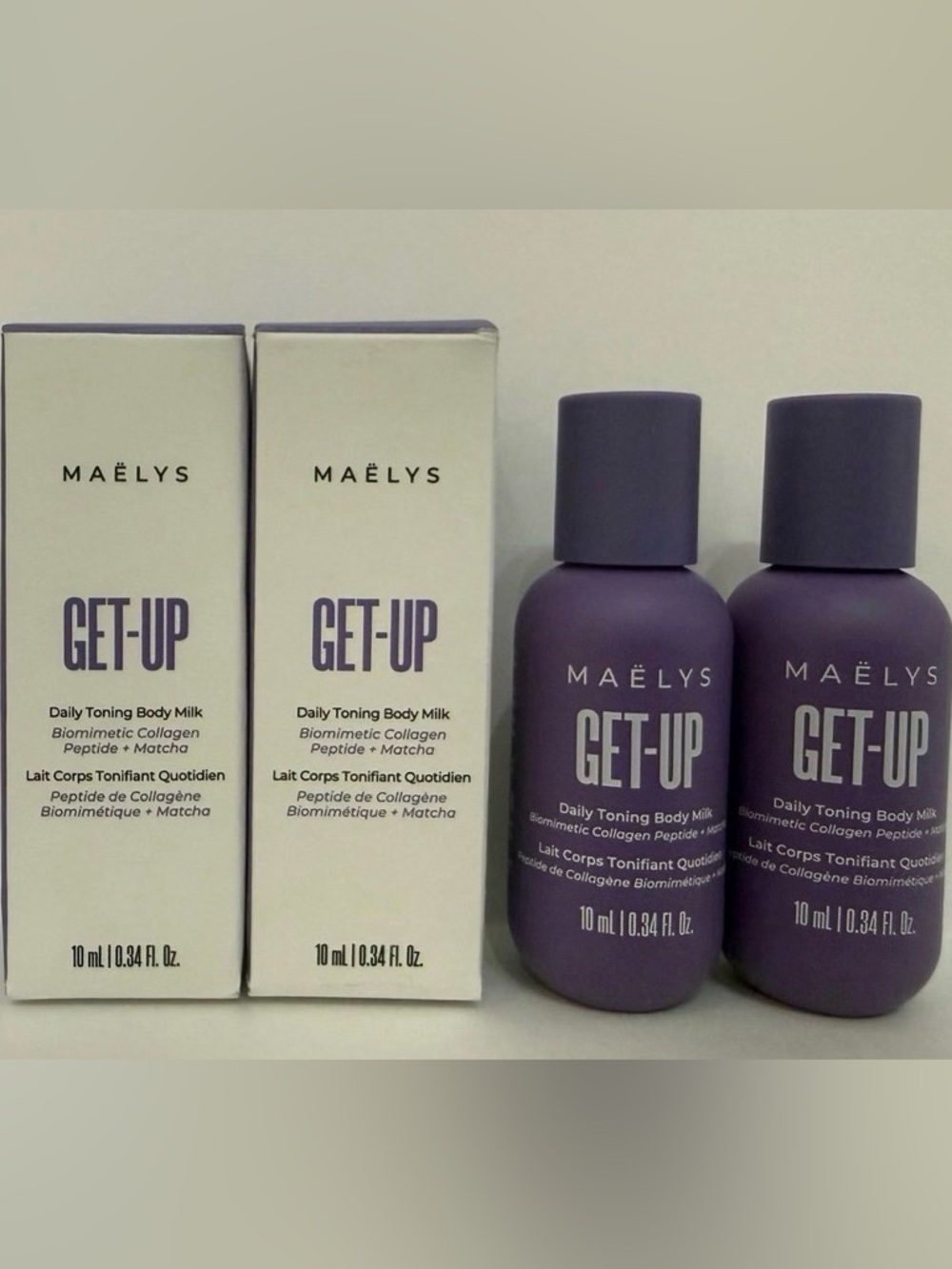 Marley’s GET-UP Daily Toning Body Milk - 2-New